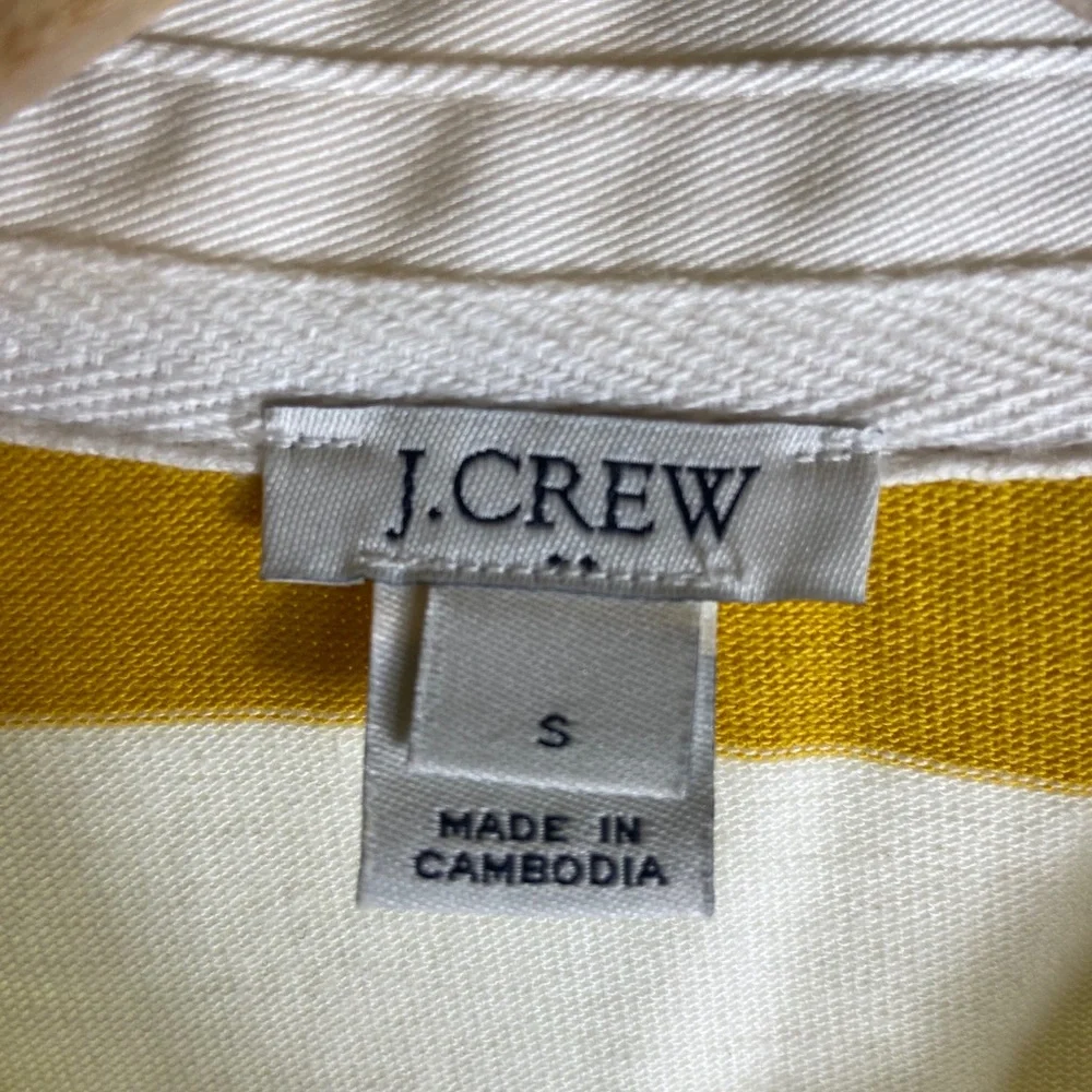 J. Crew Long Sleeve Striped Top Sm